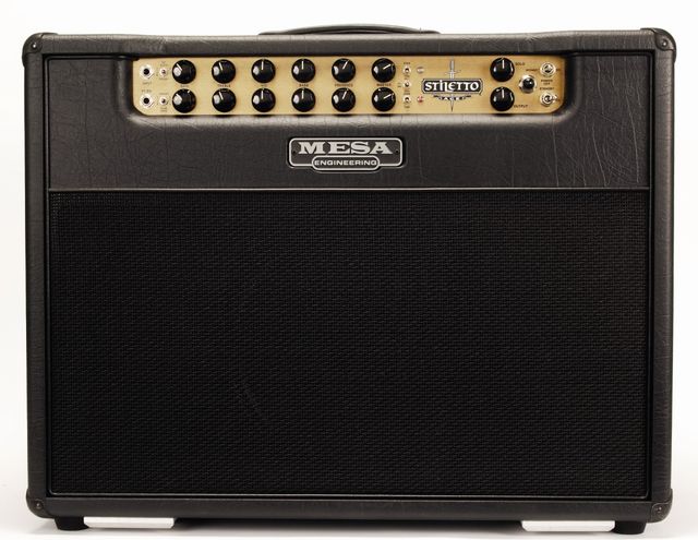 blank Mesa's all-black amp is an imposing and immaculately crafted beast.